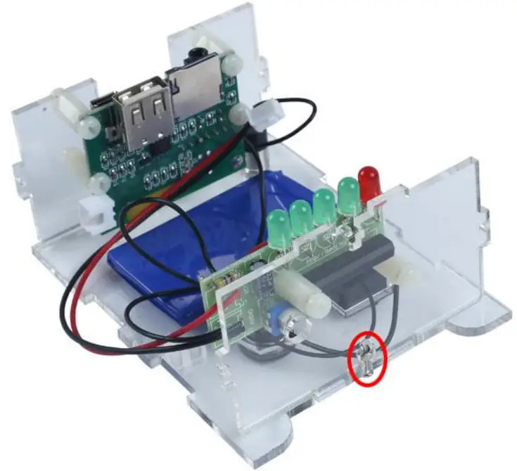 ICSTATION GY20924 1 FM 87 108MHz Radio Receiver DIY Kit -Battry 1