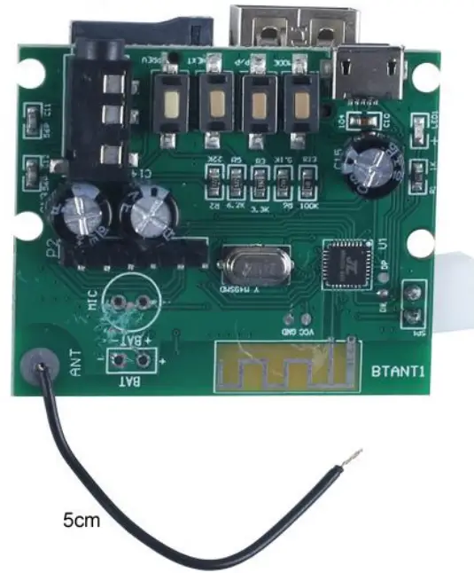 ICSTATION GY20924 1 FM 87 108MHz Radio Receiver DIY Kit -Fm ANT
