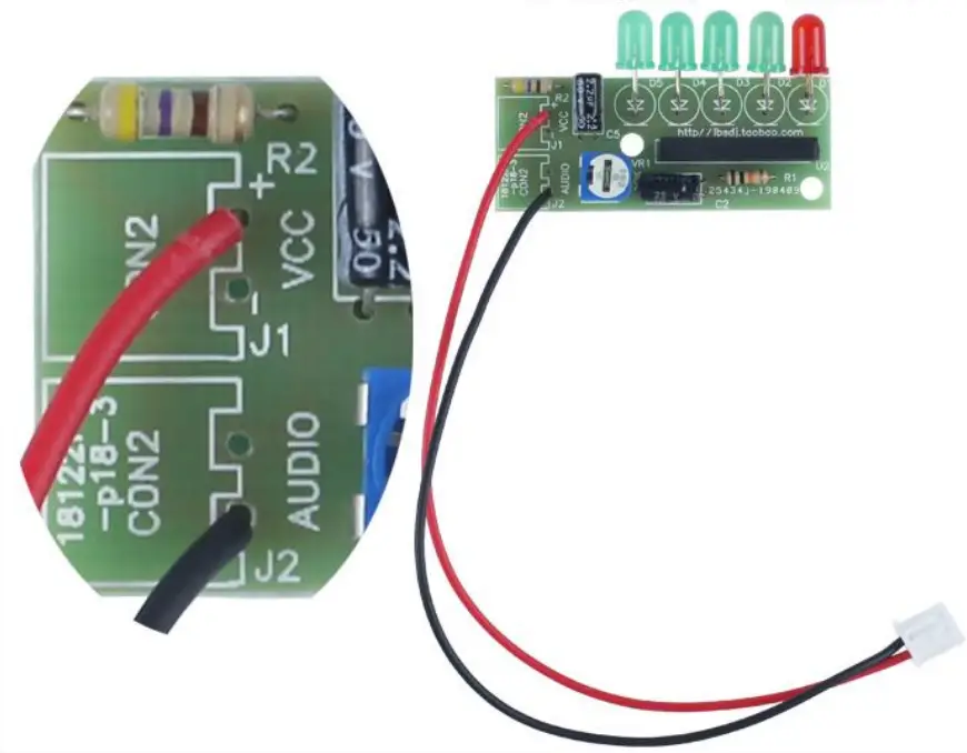 ICSTATION GY20924 1 FM 87 108MHz Radio Receiver DIY Kit -Metal film9