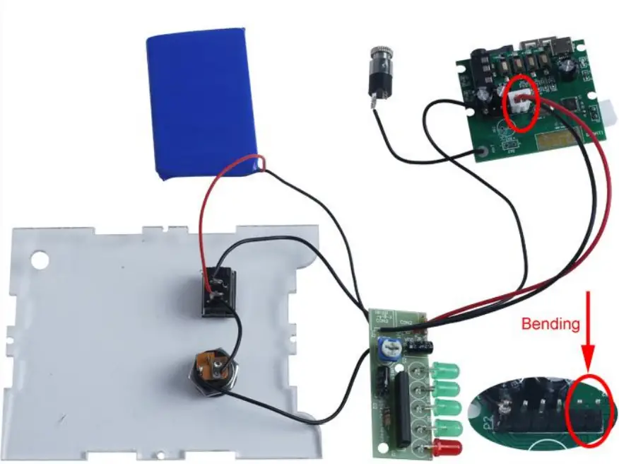 ICSTATION GY20924 1 FM 87 108MHz Radio Receiver DIY Kit -Shell 5