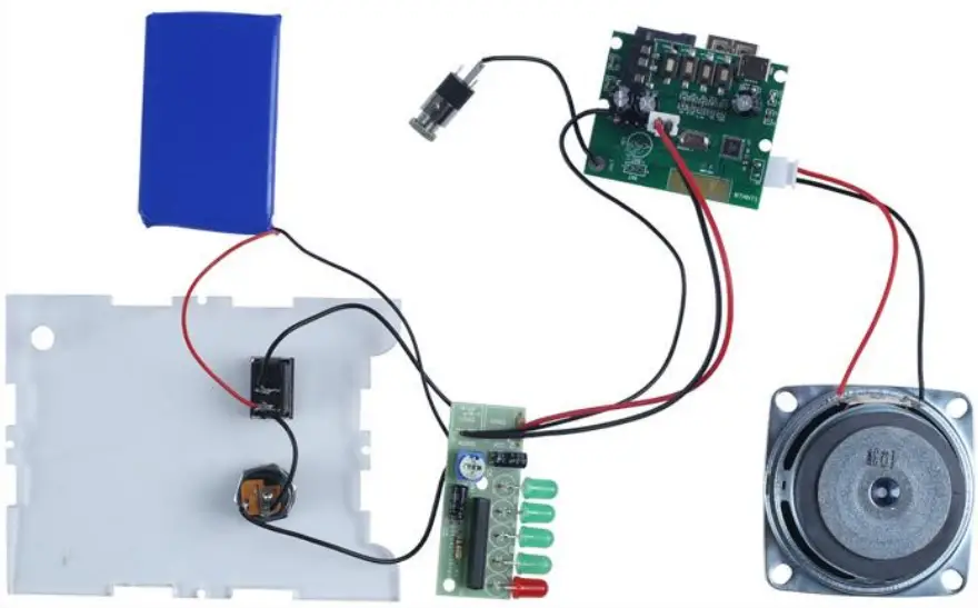 ICSTATION GY20924 1 FM 87 108MHz Radio Receiver DIY Kit -Shell 6