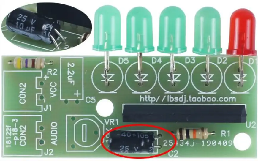 ICSTATION GY20924 1 FM 87 108MHz Radio Receiver DIY Kit - metal film6