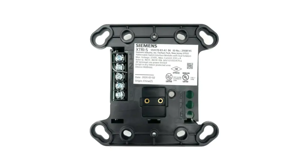 Siemens Xtri-s Single Dual Action Manual Pull Station Instruction Manual