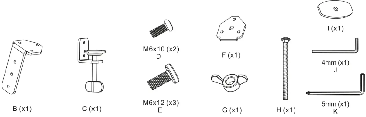 ACT AC8311 Gas Spring Monitor Desk Mount 01
