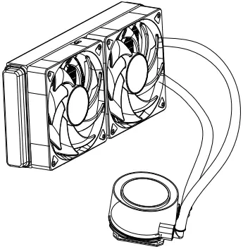 jONSBO TG-240 CPU Cooler 1A