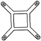 jONSBO TG-240 CPU Cooler 1B