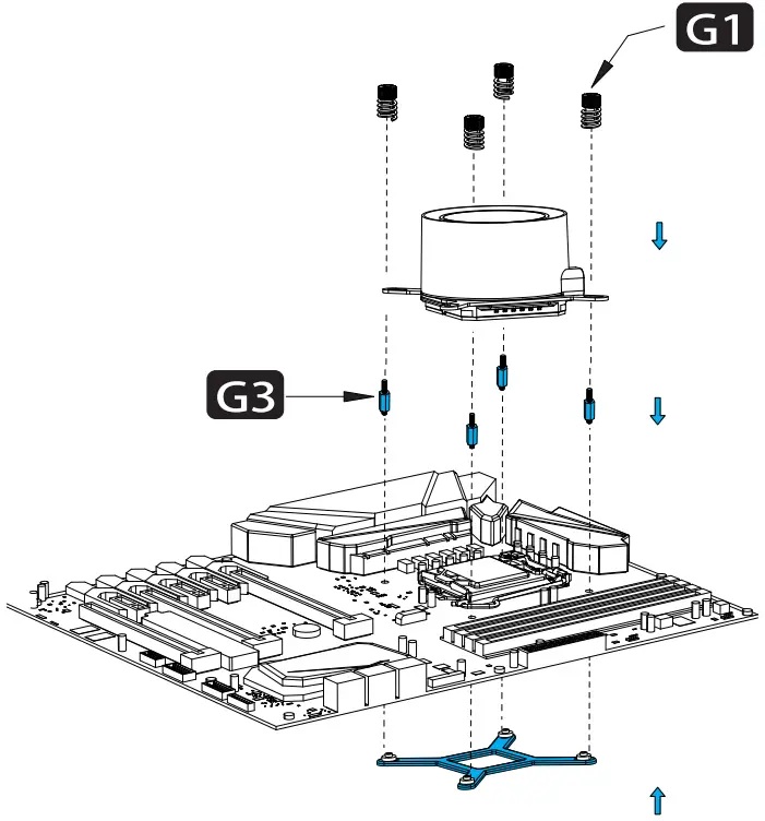 jONSBO TG-240 CPU Cooler A3b1