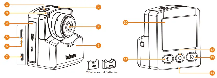 brinno BARD Creative Camera Kit BAC 2000 -- Parts 1