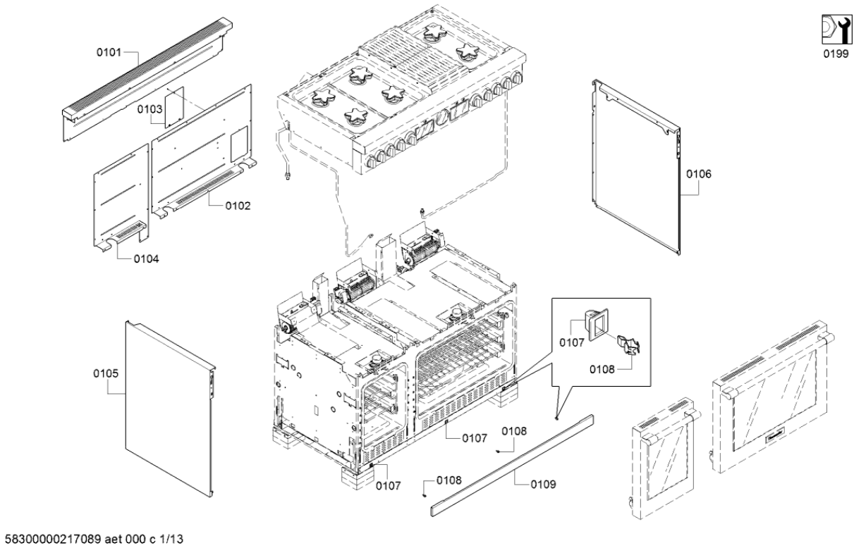 Thermador PRG486WLG 1 Dual Fuel Professional Range - fig 4