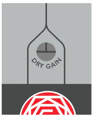 ORIGIN EFFECTS RevivalDRIVE Hot Rod - DRY GAIN Control