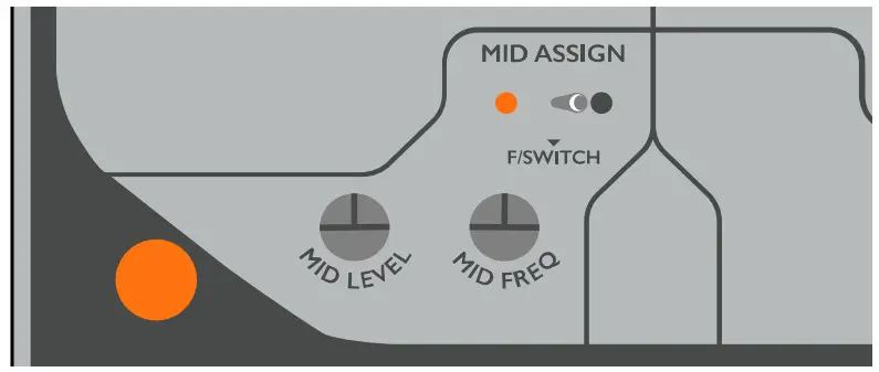 ORIGIN EFFECTS RevivalDRIVE Hot Rod - Mid Boost Controls