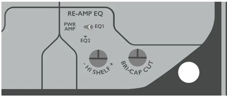 ORIGIN EFFECTS RevivalDRIVE Hot Rod - Re-amp EQ Controls