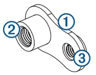 GARMIN GPSMAP 74xx .76xx Series - Bail Mounting the Device 1