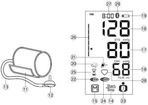 microlife BPA7 Touch BT Blood Pressure Monitor - Microlife BP 4