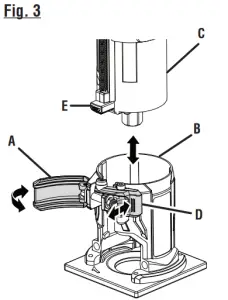 RYOBI 18 Volt Palm Router P601 - fig4