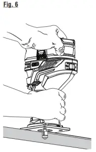 RYOBI 18 Volt Palm Router P601 - fig7