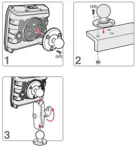 Honeywell Vehicle Mounting Kit-
