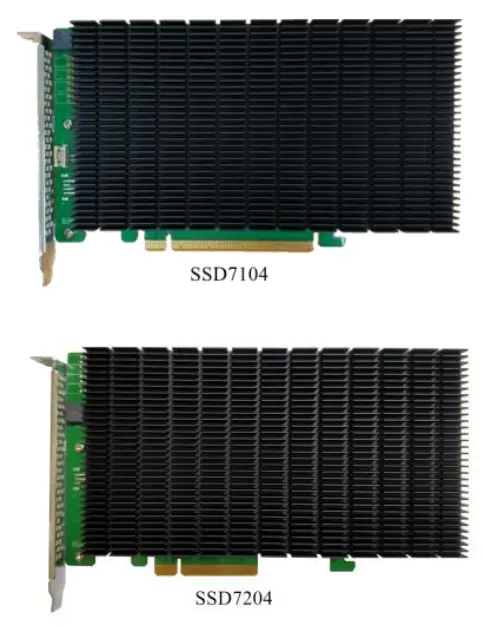 HighPoint SSD7104 SSD7204 NVMe RAID Controller -