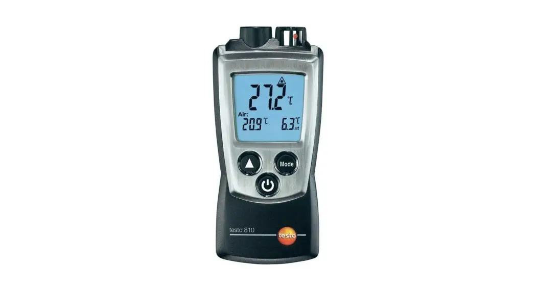 Testo 810 Pocket-sized Temperature Measuring Instrument Instruction Manual Testo 810 Pocket-sized Temperature Measuring Instrument Instruction Manual