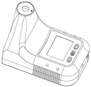 DURALINE Automatic Forehead Thermometer Touchless Infared