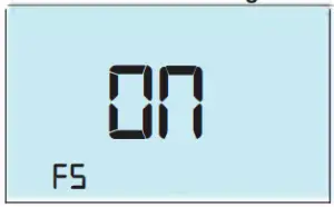 DURALINE Automatic Forehead Thermometer Touchless Infared - Backlight setting