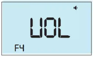 DURALINE Automatic Forehead Thermometer Touchless Infared - Volume setting