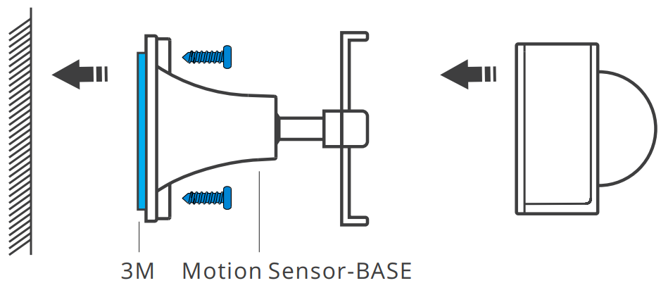 SONOFF PIR3 RF Wireless RF PIR Motion Sensor - Method2