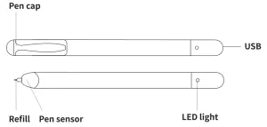 NEWYES AP1601 Electronic Smart Pen - Smart Pen