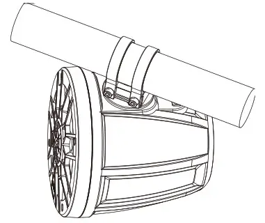 BOSS B6RGB 6.5 Inch 165mm 2Way Amplified Marine Powersports Roll - Installation instruction STEP 6
