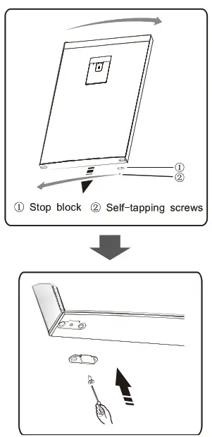 Hisense HRTF326 Top Mount Fridge- corner 7