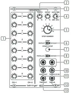 FIG 1 Controls