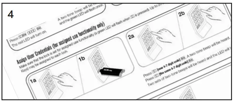 Allsteel Digital Lock - PARTS 7