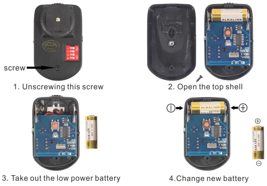 Shenzhen Neewer Technology PT Series Remote Speedlite Trigger - fig1