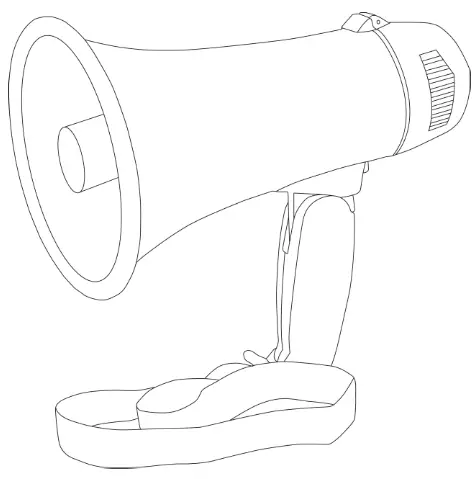 adastra L01R Portable Megaphone with Looper