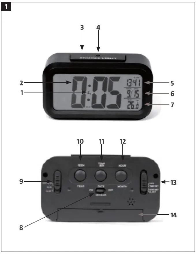 MARQUANT 003344 Alarm Clock-1