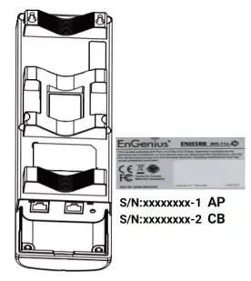 EnGenius Outdoor Access Points - IP addresses and Serial Numbers