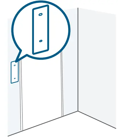 eufy T8210 Solo Doorbell S20 Battery Kit - Screw Hole