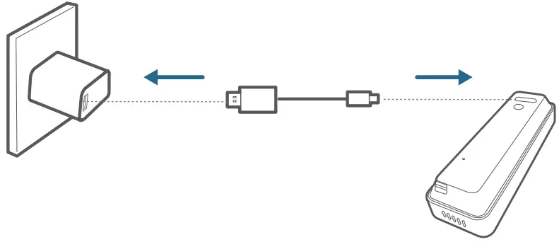 eufy T8210 Solo Doorbell S20 Battery Kit - USB chargers