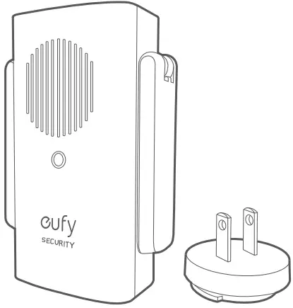 eufy T8210 Solo Doorbell S20 Battery Kit - antennas