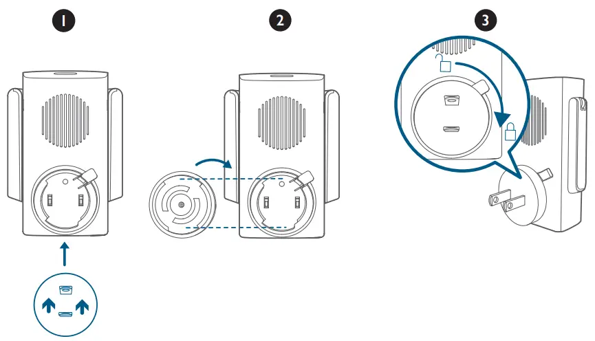eufy T8210 Solo Doorbell S20 Battery Kit - power connector