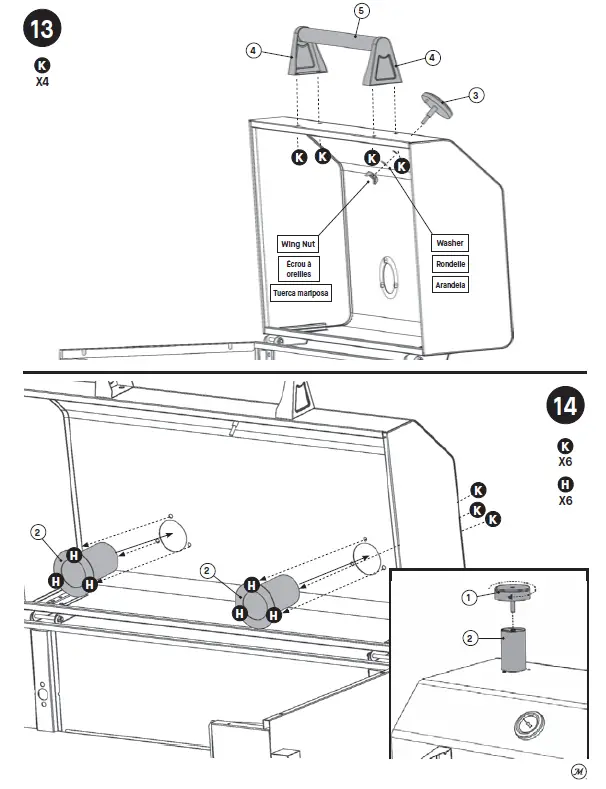 MASTERBUILT Large Charcoal Grill fig 19