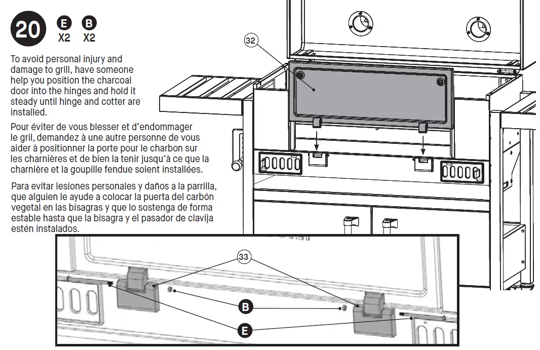 MASTERBUILT Large Charcoal Grill fig 24