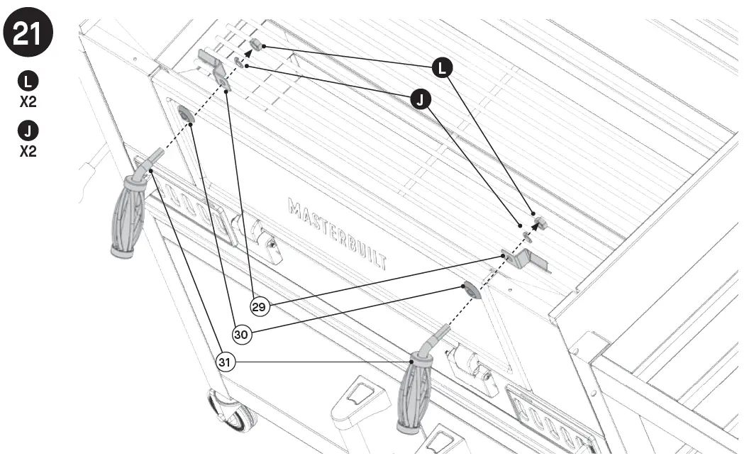 MASTERBUILT Large Charcoal Grill fig 25