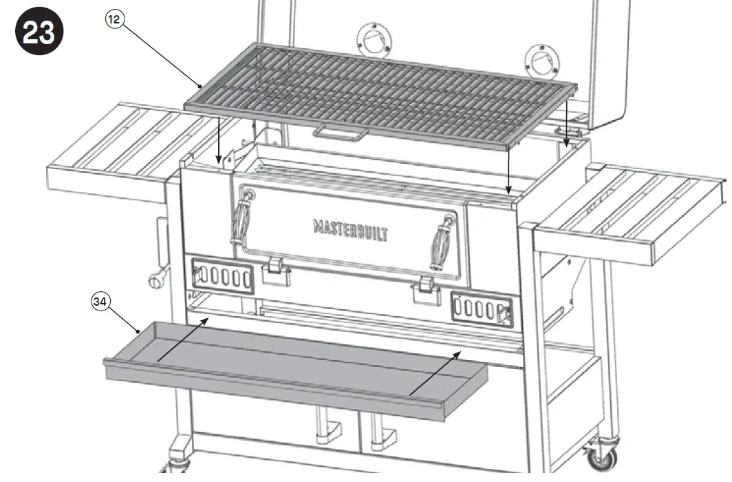 MASTERBUILT Large Charcoal Grill fig 27