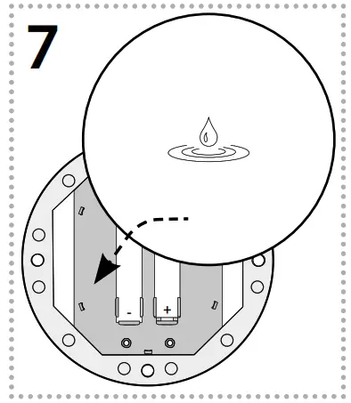 ELKOep RFSF 100 Flood Detector - cover