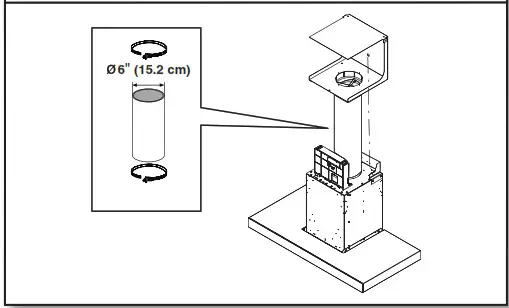 JENNAIR JVR0436HS 36 Inch Wall Mount Canopy Hood - Complete Installation 2