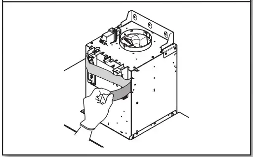 JENNAIR JVR0436HS 36 Inch Wall Mount Canopy Hood - Making Electrical Connection 1