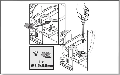 JENNAIR JVR0436HS 36 Inch Wall Mount Canopy Hood - Making Electrical Connection 4