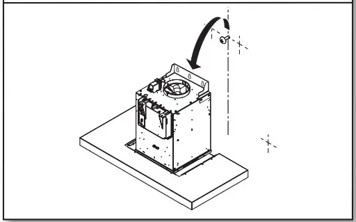 JENNAIR JVR0436HS 36 Inch Wall Mount Canopy Hood - Prepare for Installation 6