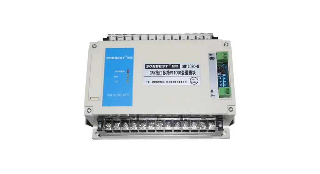 Sonbus Sm1202c Can Interface 8-channel Pt1000 Acquisition Module User Manual Sonbus Sm1202c Can Interface 8-channel Pt1000 Acquisition Module User Manual